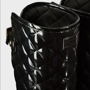 Tall Quilted Hunter Boots